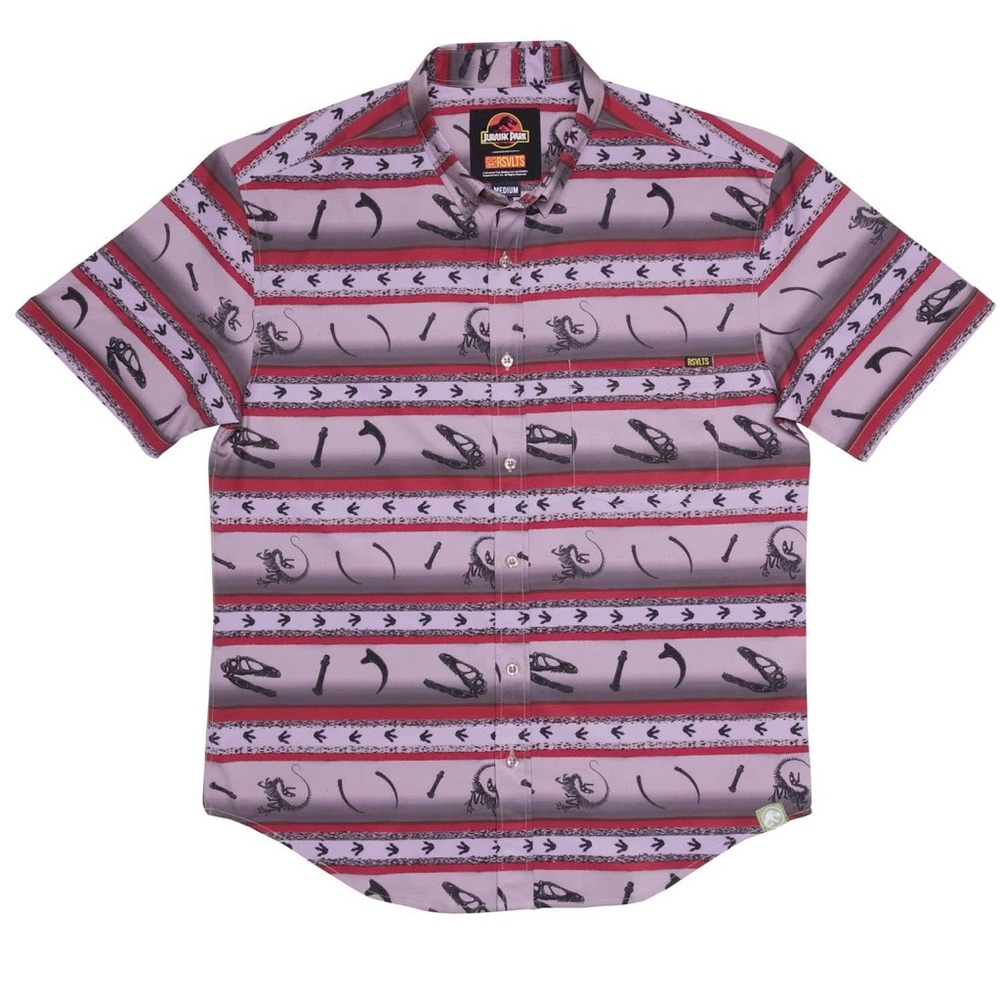 JURASSIC PARK "SIX-FOOT TURKEY"
 KUNUFLEX Short Sleeve Shirt